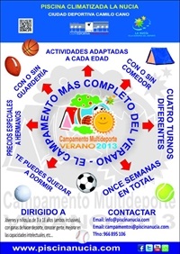 Cartel Campamento