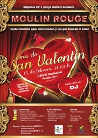 La Nucia Cartell Majorals SValentin 2014