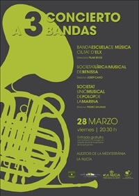 La Nucia Cartel A 3 bandas 2014