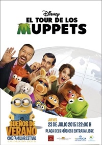La Nucia cartel cine Muppets 2015