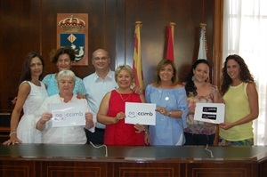 En la presentación del logotipo del Consejo Comarcal por la Igualdad participó la concejala nuciera Vanessa Geijo