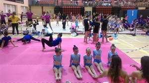 150 gimnastas de toda la provincia de Alciante participaron en la competición