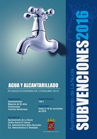 La Nucia Agua subv cartel 2016 w