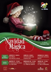 Cartel Navidad Mágica La Nucía