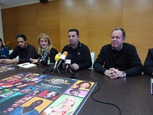 Bernabé Cano, alcalde de La Nucía, durante la presentación de este evento