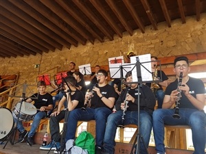 La banda juvenil de la Unió Musical de La Nucía participó en este Record Guiness