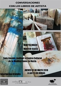 La Nucia cartel Aud MClass Libro Artista 2018