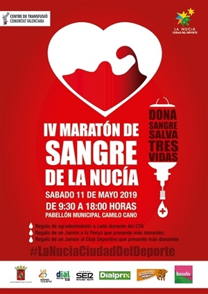 La Nucia Cartel Maraton Sangre Mayo 2019