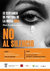 La Nucia cartel IX Cert Pint NoSilencio 2019