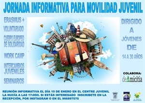 Esta jornada informativa tendrá lugar mañana viernes por la tarde