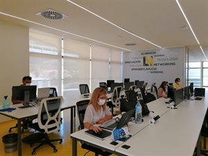 "Nueva Normadlidad" en la Sala de Co-Working del Lab_nucia