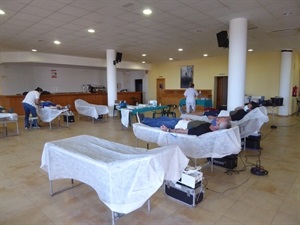 48 personas acudieron ayer a donar sangre