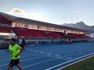 Las pruebas físicas se desarrollaron en la pista de atletismo del Estadi Olímpic