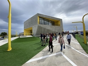 Los arquitectos han podido conocer de primera mano el Lab_Nucia, Premio Architizer 2020
