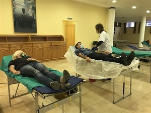 38 personas participaron en esta donación de sangre de octubre