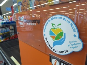 Economy Cash es un Supermercado Solidario con el "Programa de Alimentos" de La Nucía