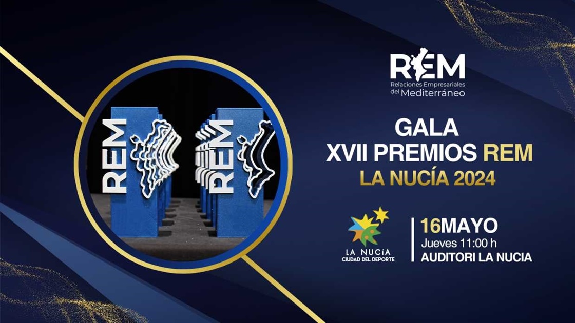 La Gala de los XVII Premios Empresariales REM será en l'Auditori de La Nucía
