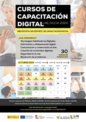 20240716013214Lab Nucia cartel CursoDigitalización Oct 2024