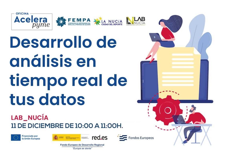 Lab_Nucia programa un taller de análisis de datos en tiempo real