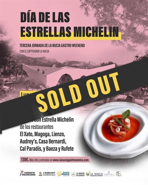 Agotadas las entradas para el "Día de las Estrellas Michelin" del GastroWeekend